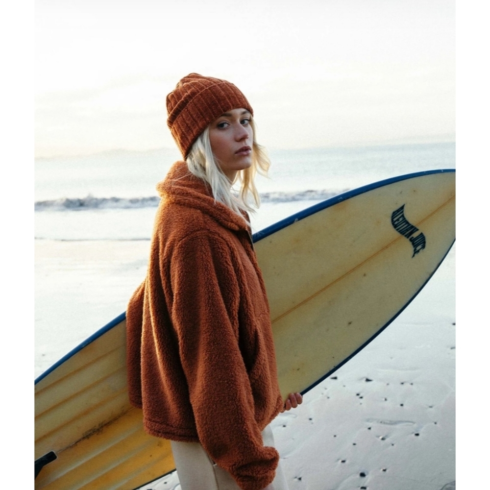 Billabong 'Always Cozy' Sherpa Teddy Jacket